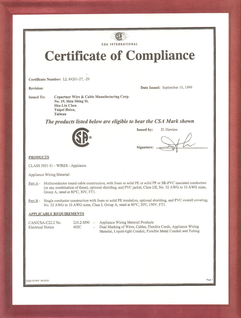 The litterae credentiales of the CSA UL